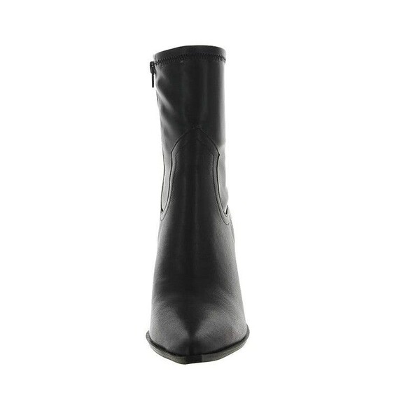 Steve Madden Women 11 M Black Leather Thorn Western Sock Boots NIB IR9 - Picture 3 of 7